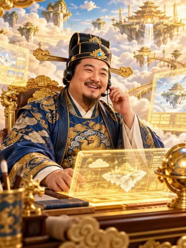 太白金星的天庭客服 封面