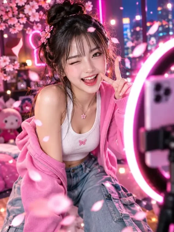 桃花仙的直播间 封面
